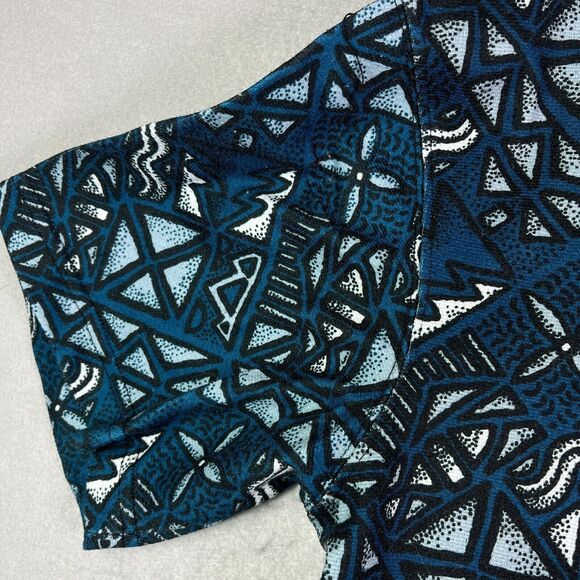 Marmot Jacket Mens Medium  Quarter Zip Blue Sweater Long Sleeve Stretch USA - Picture 4 of 12